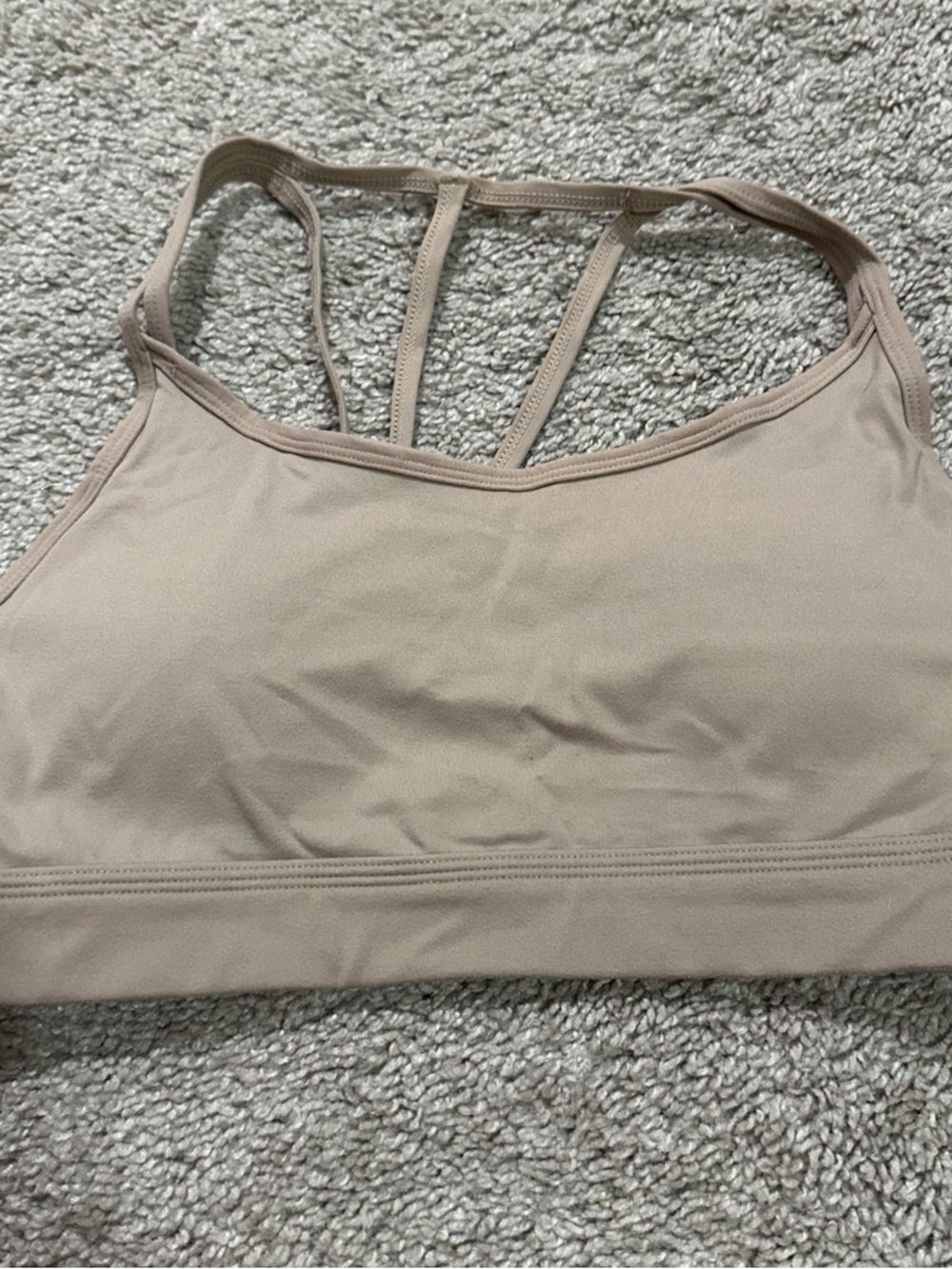 Everyday Strappy sports bra - Nude